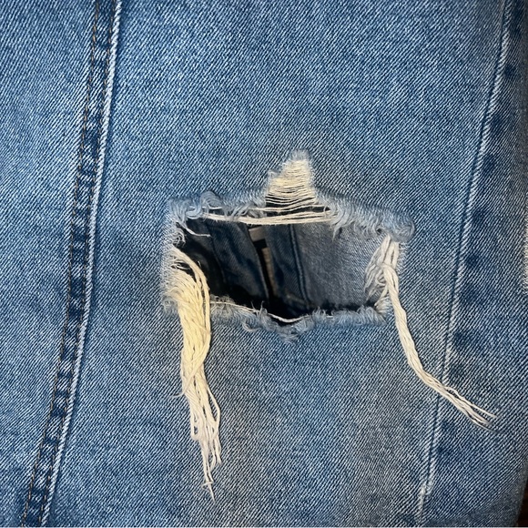 BARBIE missguided denim jacket US 4 - Picture 6 of 6